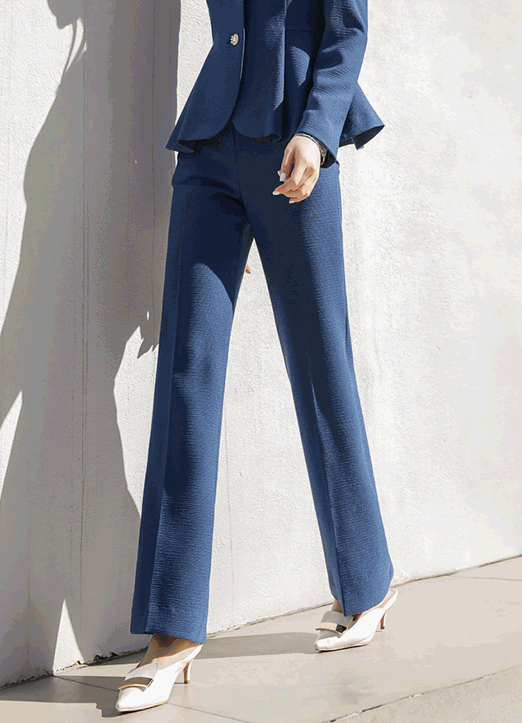 [Louis Angel] 高腰一字型显瘦款恶魔风宽松裤 vol.93