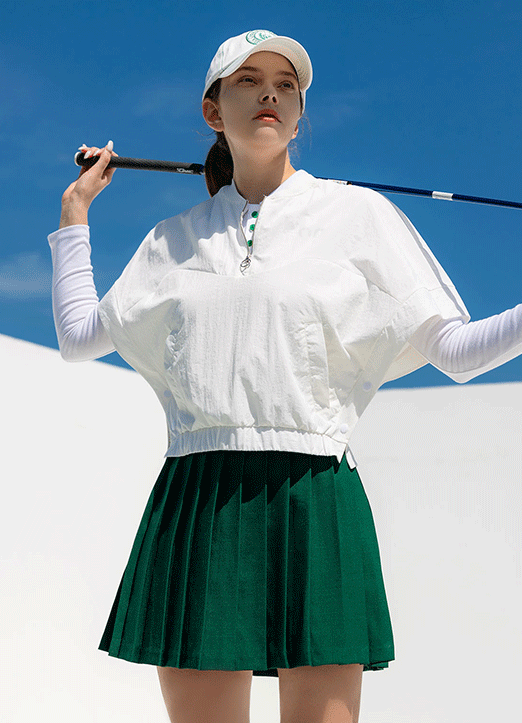 [QoG]高尔夫防风蝙蝠袖风衣马甲